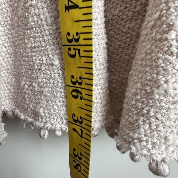 REBECCA TAYLOR Stretch Boucle Dress, Women's Size 6 Ivory Cream - Picture 15 of 16